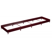 Готовая грядка Delta-Park GL 1x4 м (высота 19 см), вишневый