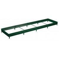 Готовая грядка Delta-Park GL 1x4 м (высота 19 см), зеленый