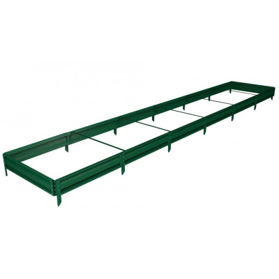 Готовая грядка Delta-Park GL 1x6 м (высота 19 см), зеленый