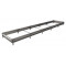 Готовая грядка Delta-Park GL 1x5 м (высота 19 см), серебристый