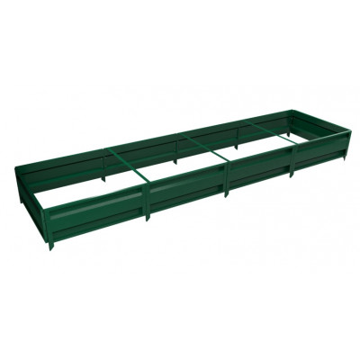 Грядка сборная GU 1x4 м (высота 36 см), зеленый Грядка сборная GU 1x4 м (высота 36 см), зеленый