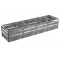 Высокая грядка Delta-Park GW 1x4 м (высота 72 см), серебристый