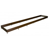 Готовая грядка Delta-Park GY 0,95x5,7 м (высота 20 см), коричневый Готовая грядка Delta-Park GY 0,95x5,7 м (высота 20 см), коричневый