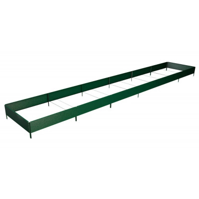 Готовая грядка Delta-Park GY 0,95x5,7 м (высота 20 см), зеленый