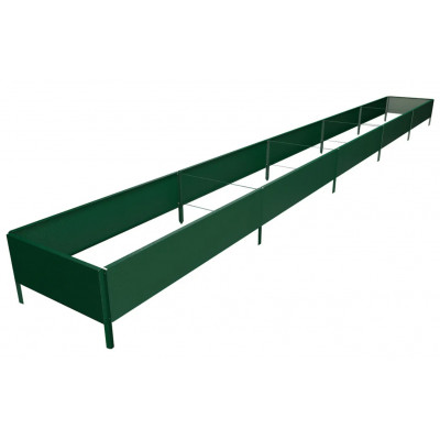 Готовая грядка Delta-Park GY 0,45x4,75 м (высота 20 см), зеленый