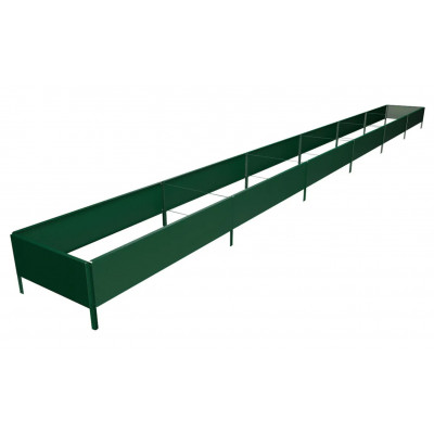 Готовая грядка Delta-Park GY 0,45x5,7 м (высота 20 см), зеленый