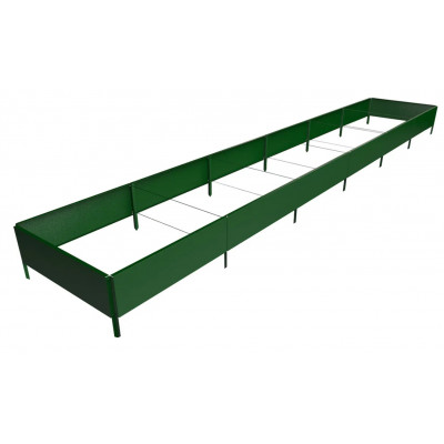 Готовая грядка Delta-Park GY 0,70x5,7 м (высота 20 см), зеленый