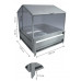 Парник из поликарбоната Delta-Park GH-D 1x1 м (на грядке 36 см)