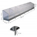 Парник из поликарбоната Delta-Park GH-S 0,7x6 м (на грядке 19 см)